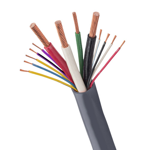 Grey #4x3 Copper 9-Wire Installation Cable for 12-16kW Generac Generators