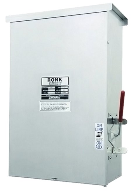 Ronk D7205A 200A 1ph-120/240V Non-Fused Single-Throw Disconnect Switch