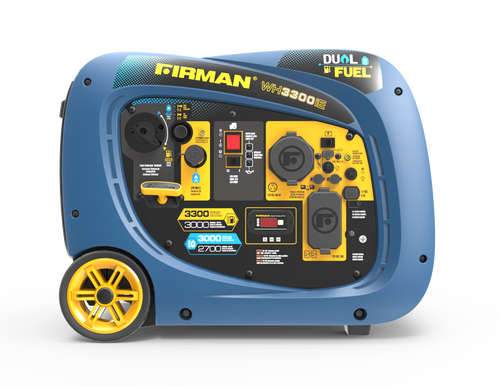 Firman WH03042 2900W Electric Start Dual Fuel Portable Inverter Generator
